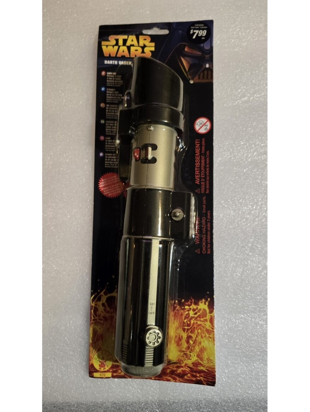 Vintage Darth Vader Lightsaber Star Wars Rubies 570 2005 Edition NIB